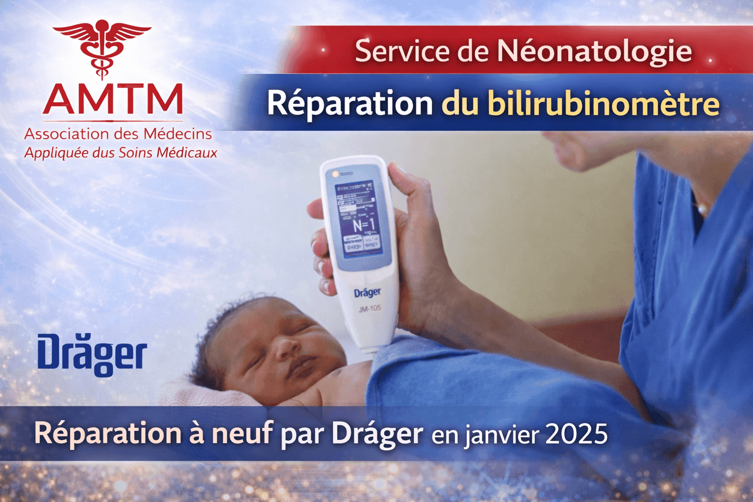 Réparation du bilirubinomètre – Service de Néonatologie (Janvier 2025)