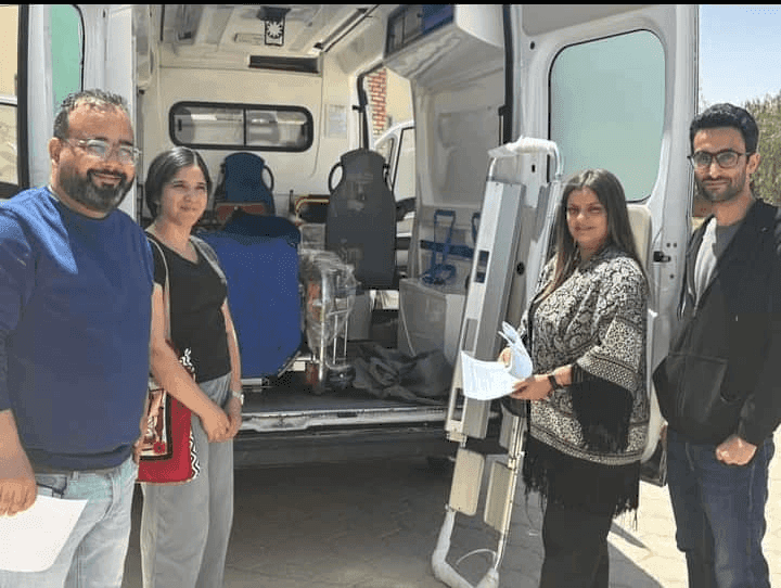 Photo Don de matériel médical au service des urgences – Hôpital Oum El Araies