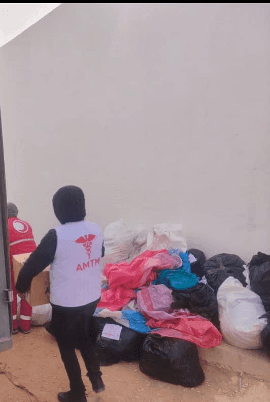 Photo Distribution de denrées alimentaires et vêtements d’hiver au profit de 370 élèves et 60 familles à Kasserine