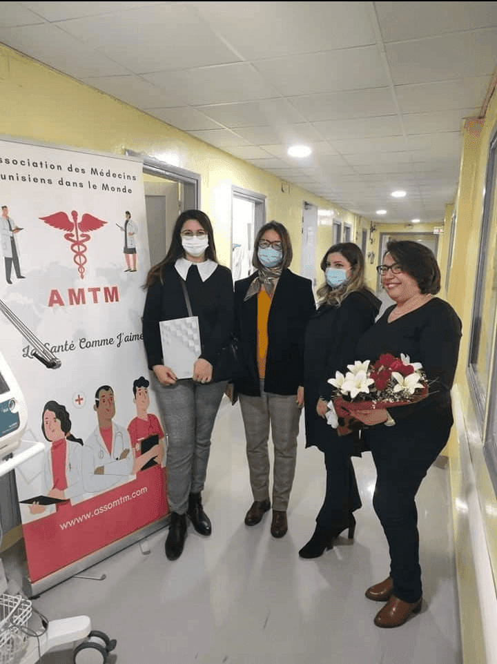 Photo Acquisition et remise d’un respirateur SLE6000 au service de réanimation de Bab saâdoun 